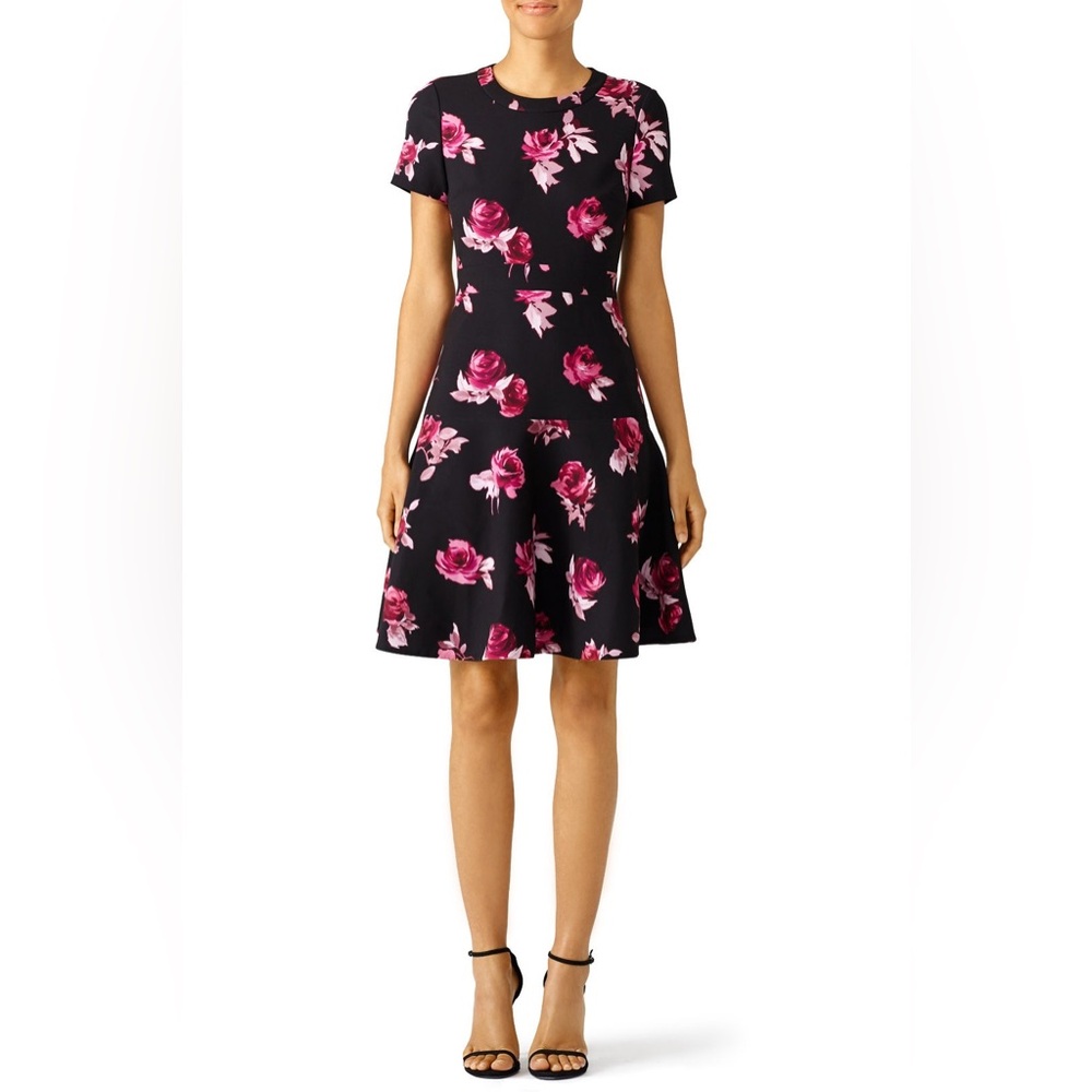Kate Spade Encore Rose Crepe Dress Size 4